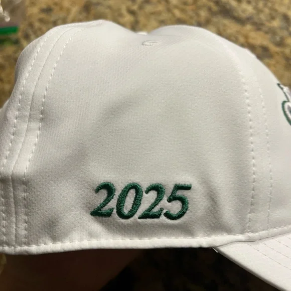 NWT White 2025 Masters Golf Hat - Picture 2 of 2